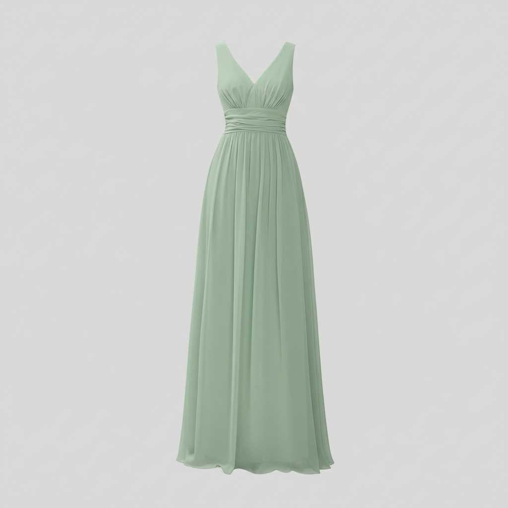V-Neck Maxi Dress | Women's Sleeveless Summer Formal Dress