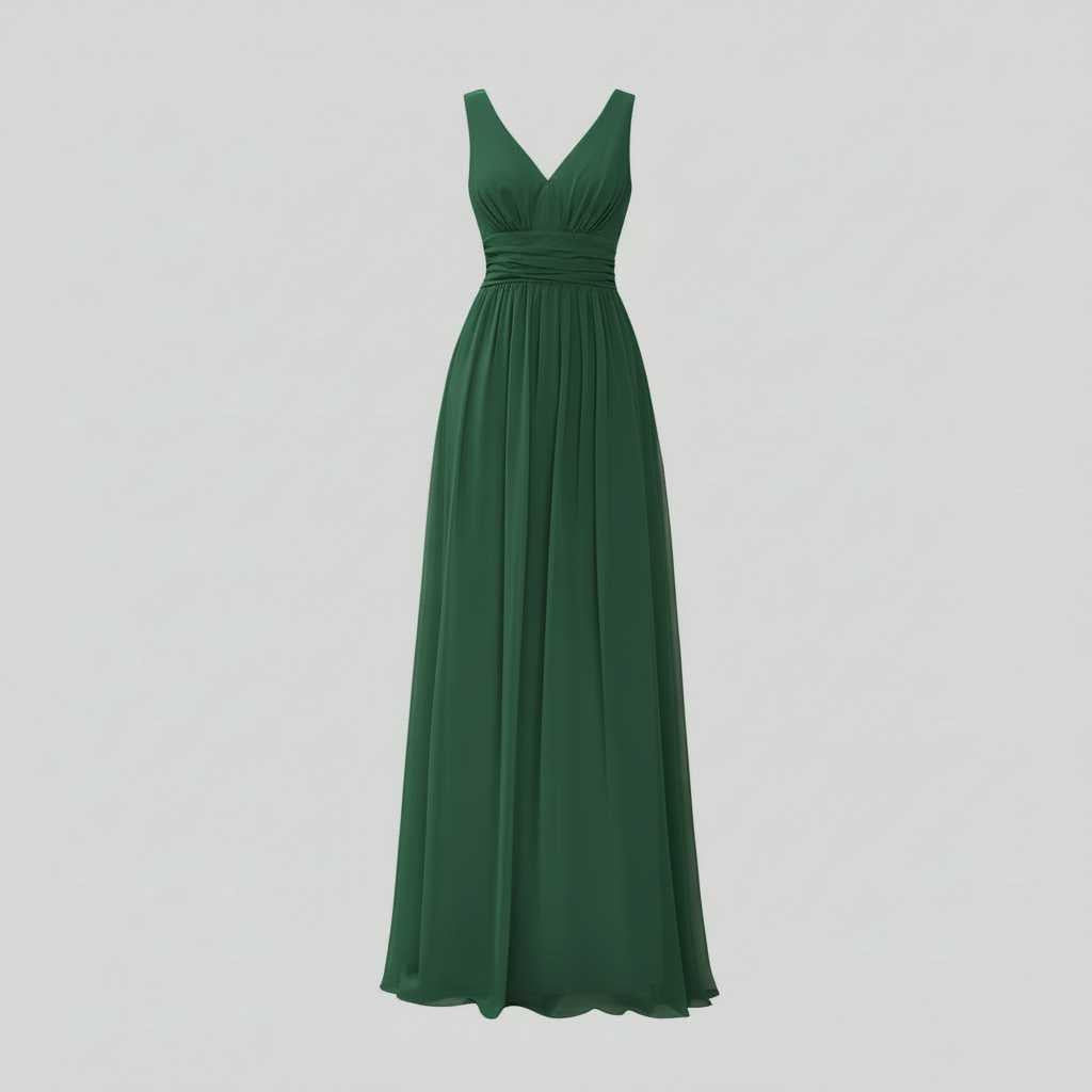 V-Neck Maxi Dress | Women's Sleeveless Summer Formal Dress