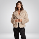 Vivienne Faux Fur Collar Jacket