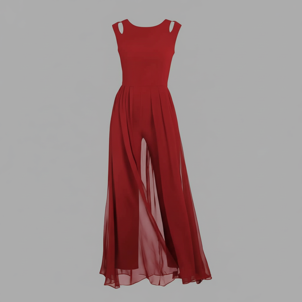 Women's Sleeveless Wide Leg Jumpsuit | Casual Summer Fashion
